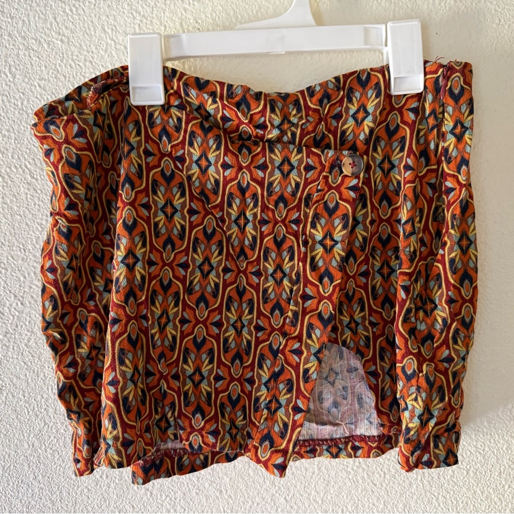 Free People Mini Wrap Skirt